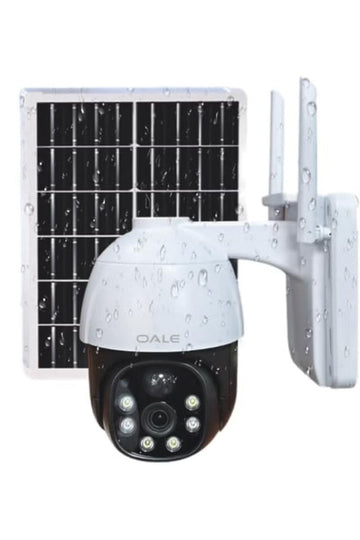8 K SOLAR CAMERA  Smart Security Camera – 4G, 8K, 355° Angle