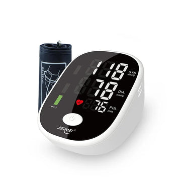 Electronic Blood Pressure Monitor with Large Cuff – Smart Microcomputer Chip, Accurate & Easy to Use