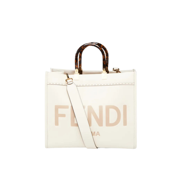 Fendi Bag | White Leather Sunshine