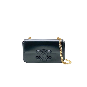 Celine Bag | Triomphe Chain in black