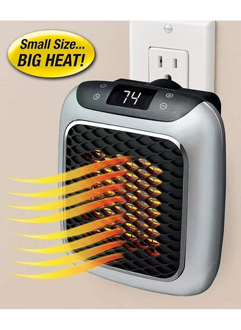 Handy Heater Turbo 800 – Space-Saving Wall Outlet Heater for Rapid Warmth & Comfort