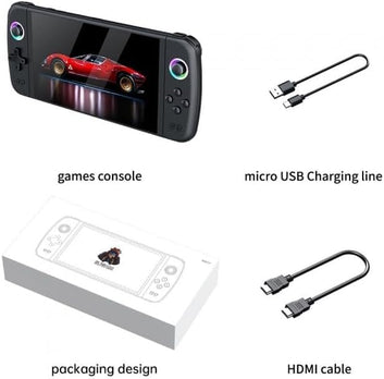 M27 Retro Handheld Console – 7" IPS Screen, 30.000+ Classic Games, TV Output & 4000 mAh Battery | Ultimate Portable Arcade Experience