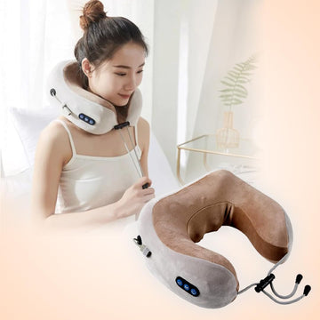 Rechargeable Cervical Neck Massager – Portable Vibration Neck & Shoulder Massager
