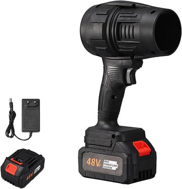 Cordless Leaf Blower, 35000 PA Handheld Electric Leaf Blower with  Battery and Charger