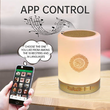 Portable Bluetooth Speaker with Qur’an Recitations & Real-Time Translation