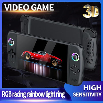 M27 Retro Handheld Console – 7" IPS Screen, 30.000+ Classic Games, TV Output & 4000 mAh Battery | Ultimate Portable Arcade Experience