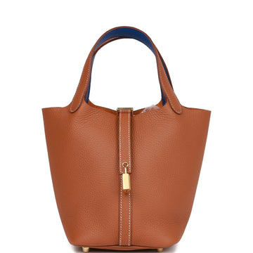 Hermès Bag | Eclat Picotin Lock 18 Gold Clemence