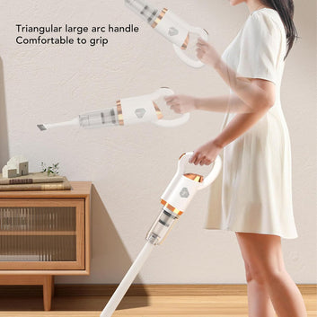 Cordless Handheld Vacuum Cleaner – 10,000Pa Powerful Suction Portable Mini Vacuum for Car & Home