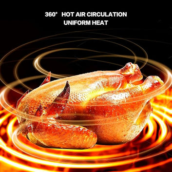 Premium Digital Air Fryer – 6L, 8-in-1, Touch Display