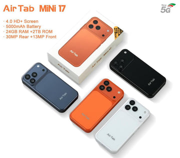 Air Tab Mini 17 Mobile Phone – 24GB RAM, 2TB ROM, 30MP Camera, 5G Smartphone