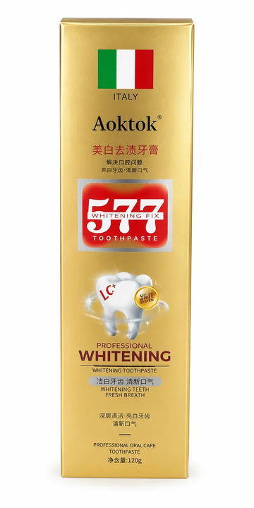 Aoktok Dual Effect Whitening Toothpaste – Fresh & Bright Smile