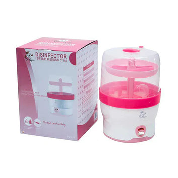 Baby Electric Sterilizer | Pink | Rapid & Safe UV Sterilization for Bottles, Pacifiers & Baby Essentials