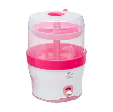 Baby Electric Sterilizer | Pink | Rapid & Safe UV Sterilization for Bottles, Pacifiers & Baby Essentials
