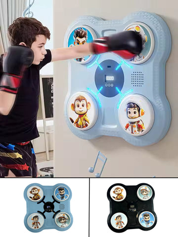 Electronic Music Boxing Wall Target – Smart Bluetooth Pads + Free Gloves