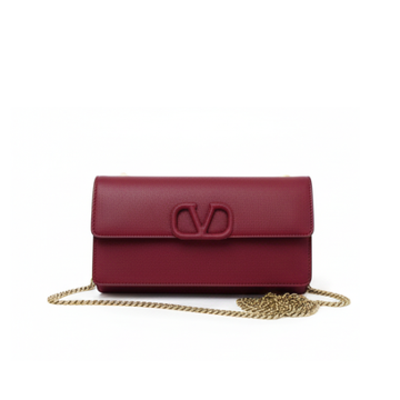Valentino Garavani Bag | Burgundy Clutch