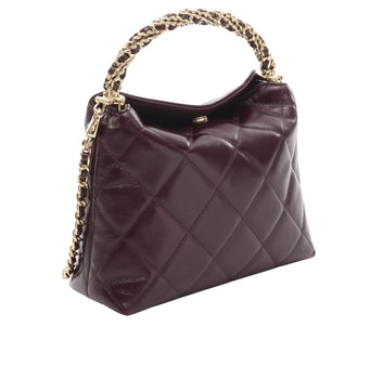 Chanel Bag | Hobo In A Deep Burgundy