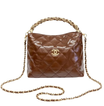 Chanel Bag | Braided Handle Chain Hobo