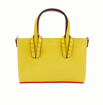 Christian Louboutin Bag | Cabata Nano Patent In Yellow
