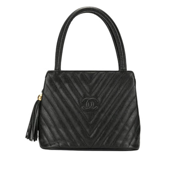 Chanel Bag | V-stitch Top-handle