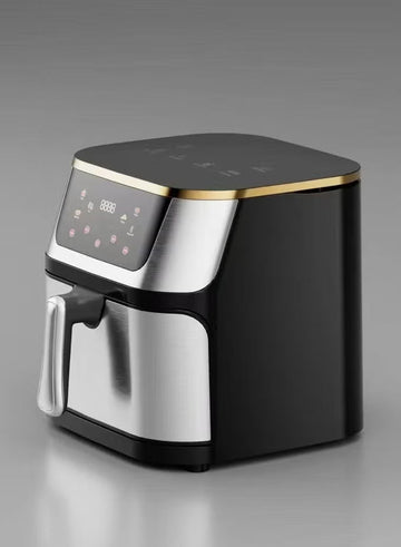 13.5 L Electric Air Fryer – Multi-Functional Large Capacity Cooker with Adjustable Temperature & Plug Converter