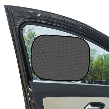 Car Sunshade and Electrostatic Barrier – Static Cling Side Window Sunshade & UV Protection Shield