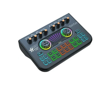 Digital Mixer Sound Card – USB Live Streaming Audio Interface