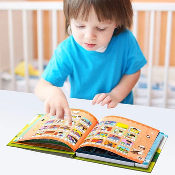 Electronic Educational Sound Book for Kids – Interactive English Learning & ABC Audio Toy