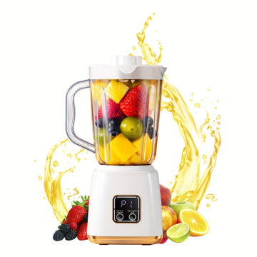 Portable Blender – USB Rechargeable Smoothie Maker with Stainless Steel Blades