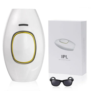 Home IPL Hair Removal Device - Professional Permanent Hair Reduction with 500,000 Flashes, Wireless & Lightweight