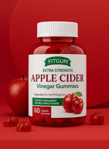 FitGum Extra Strength Apple Cider Vinegar Gummies (Original)