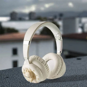 Cute Character Wireless Headphones – Bluetooth Over-Ear Headset