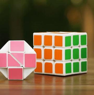 Lordex Fantasy Cube Set – Brain Teaser Puzzle Collection