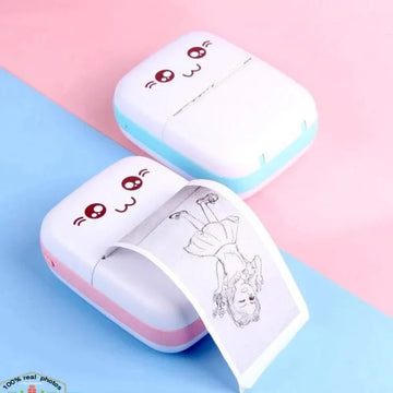 Portable Mini Pocket Thermal Printer – Wireless Bluetooth Inkless Printer for Notes, Photos & Labels