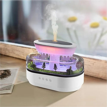 Raindrop Aroma Diffuser – Essential Oil Ultrasonic Humidifier