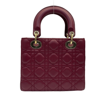 Dior Bag | My Abcdior In Burgundy Or Red Cannage Lambskin.