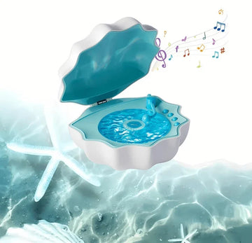 Shell Lamp with Bluetooth Speaker – LED Night Light & Wireless Speaker